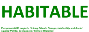 Linking Climate Change, Habitability and Social Tipping Points: Scenarios for Climate Migration